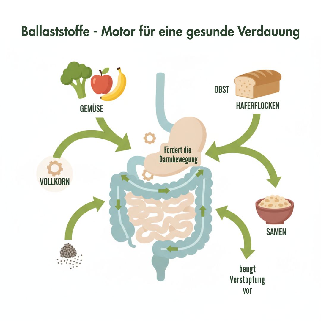Ballaststoffe - Motor für eine gesunde Ernährung